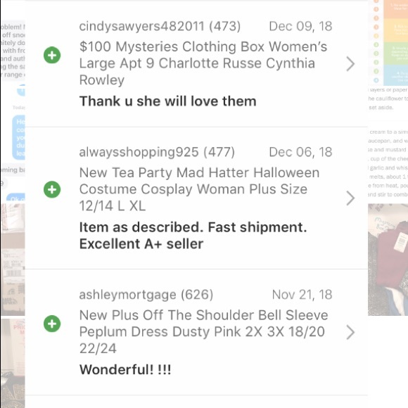 New Velvet Bell Sleeve Holiday Dress 2X 18 20 - Picture 7 of 7